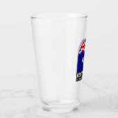 Verre Emblème du drapeau australien Vintage (Droite)