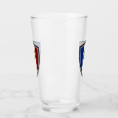 Verre emblème français (Gauche)