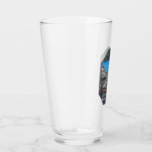 Verre Emblème rétro du parc national de Joshua Tree (Droite)