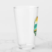 Verre Emblème rétro minimal du parc national des dunes d (Droite)