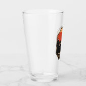 Verre Emblème rétro minimal du parc national Pinnacles (Droite)