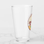 Verre Emblème Skyline de Milan Italie (Droite)