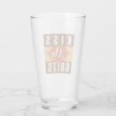 Verre Embrasse mes petits pains (Dos)