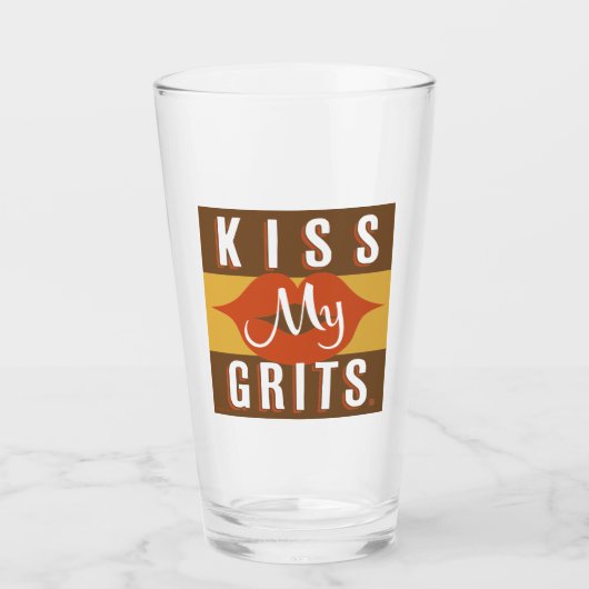 Verre Embrasse mes petits pains (Devant)