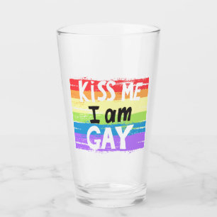 Verre Embrasse-moi je suis gay