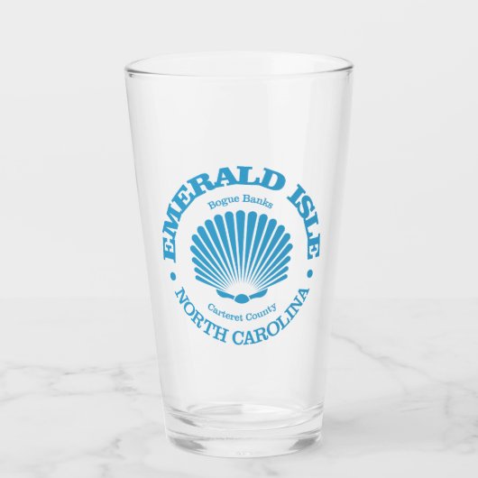 Verre Emerald Isle (coquillage) (Devant)