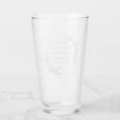 Verre Emma By Jane Austen Citation II - Style mignon (Dos)