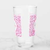 Verre Empreinte de léopard rose (Droite)