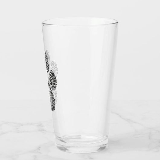 Verre Empreinte de pas de léopard (Gauche)