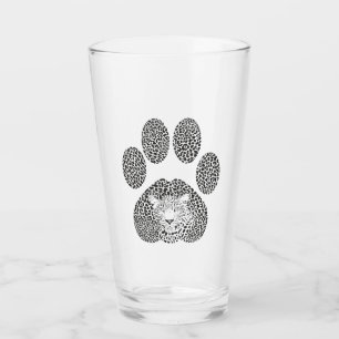 Verre Empreinte de pas de léopard
