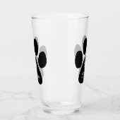 Verre - Empreinte de patte de chiot (Gauche)