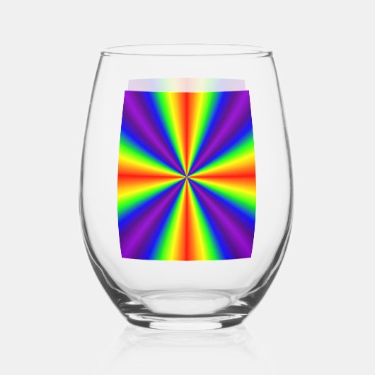 Verre en acier inoxydable Rainbow Cross (Verso)