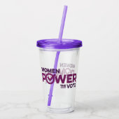 Verre en acrylique (Dos)