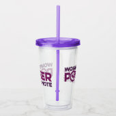 Verre en acrylique (Droite)