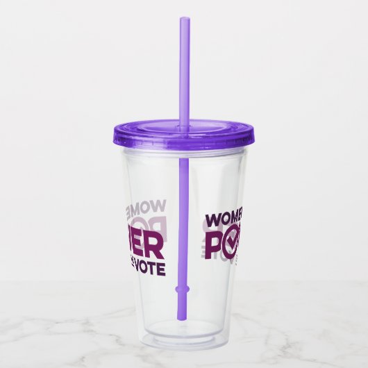 Verre en acrylique (Droite)