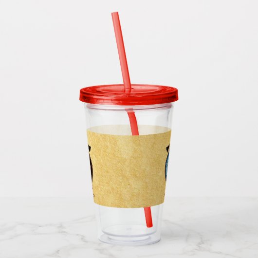 Verre en acrylique (Gauche)