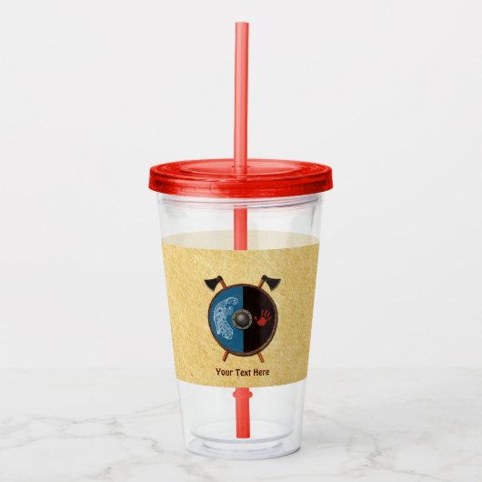 Verre en acrylique (Devant)