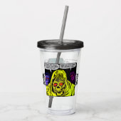 Verre En Acrylique 1950's HORROR Comics Acrylic Tumbler (Dos)
