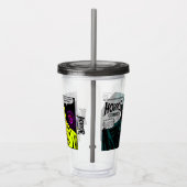 Verre En Acrylique 1950's HORROR Comics Acrylic Tumbler (Droite)
