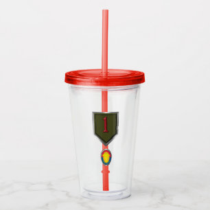 Verre En Acrylique 1re division d'infanterie