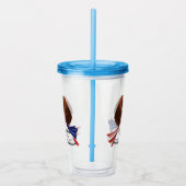 Verre En Acrylique 2e amendement Oreiller (Droite)