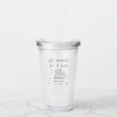 Verre En Acrylique 2e anniversaire Grossissant deux Fast Blue Race Ca (Dos)