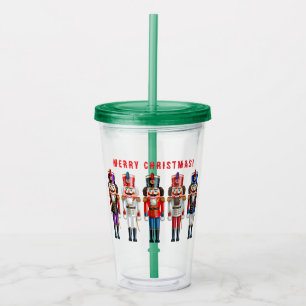 Verre En Acrylique 5 Soldats du jouet Nutty Nutcracker