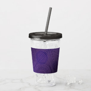 Verre En Acrylique Acceptation   Médaillons de méditation violette