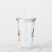 Verre En Acrylique Adorable Tabby Orange Chat - Je tente mon meilleur (Gauche)