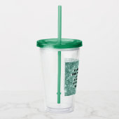 Verre En Acrylique Affirmation de richesse et d'abondance (Droite)