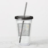 Verre En Acrylique " Afghan Combat Veteran " - 101e division aéroport (Dos)