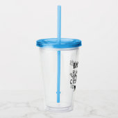 Verre En Acrylique Aimer Chiens vient juste d'Acrylique Tumbler Natur (Droite)