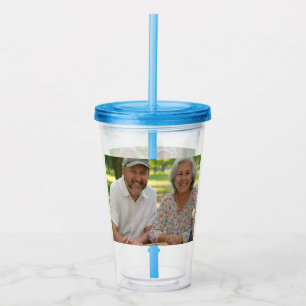 Verre En Acrylique Ajouter une Personnaliser photo retraitée