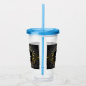 Verre En Acrylique Ajouter votre nom et votre initiale (Droite)