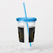 Verre En Acrylique Ajouter votre nom et votre initiale (Gauche)