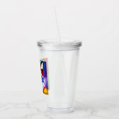 Verre En Acrylique Alexandre's Cat clair tumbler acrylique (Gauche)