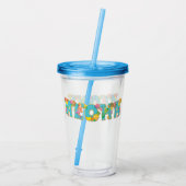 Verre En Acrylique Aloha (Dos)