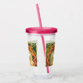 Verre En Acrylique Alphonse Mucha Art Nouveau Daydream (Gauche)