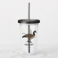 Amateurs d'oiseaux Canada Oies Illustration person