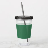 Verre En Acrylique Amazon (couleur unie) (Gauche)