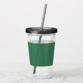 Verre En Acrylique Amazon (couleur unie) (Dos)