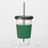 Verre En Acrylique Amazon (couleur unie) (Droite)