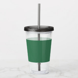 Verre En Acrylique Amazon	 (couleur unie) 