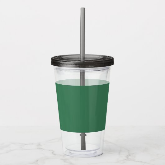Verre En Acrylique Amazon (couleur unie) (Devant)