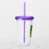 Verre En Acrylique AMIS™ | Central Perk Vibrant Graphic (Droite)