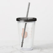 Verre En Acrylique AMIS™ | Qu'est-ce qui ne plaît pas ? (Dos)