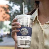 Verre En Acrylique Amis Vacances Filles tropicales Voyage Palmiers