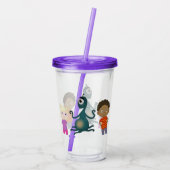 Verre En Acrylique Amitié (Dos)