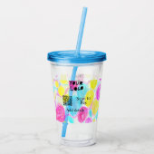 Verre En Acrylique Analyser pour payer ajouter Q R logo de l'entrepri (Dos)