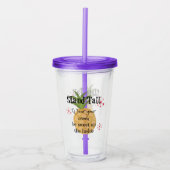 Verre En Acrylique Ananas (Devant)